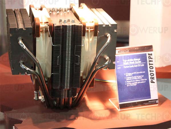 Прототип трёхбашенного кулера от Noctua